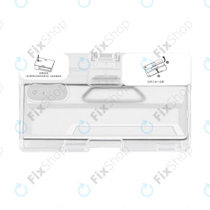 Xiaomi Mi Robot Vacuum Mop Essential (Mijia G1) - 2en1 Collecteur de déchets + Réservoir d'eau