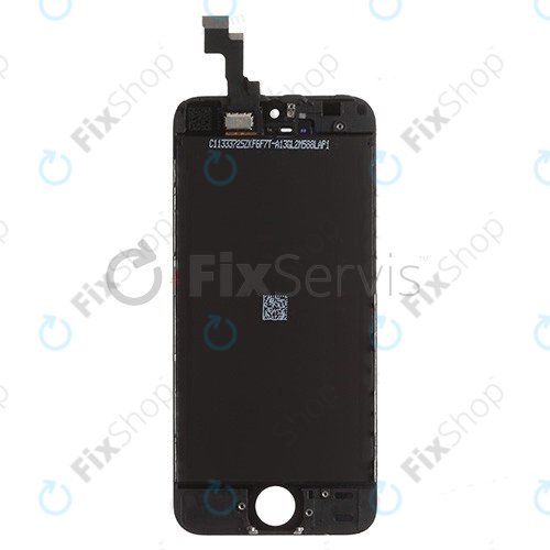 Écran pour iPhone 5S, SE, Black, Tactile avec cadre