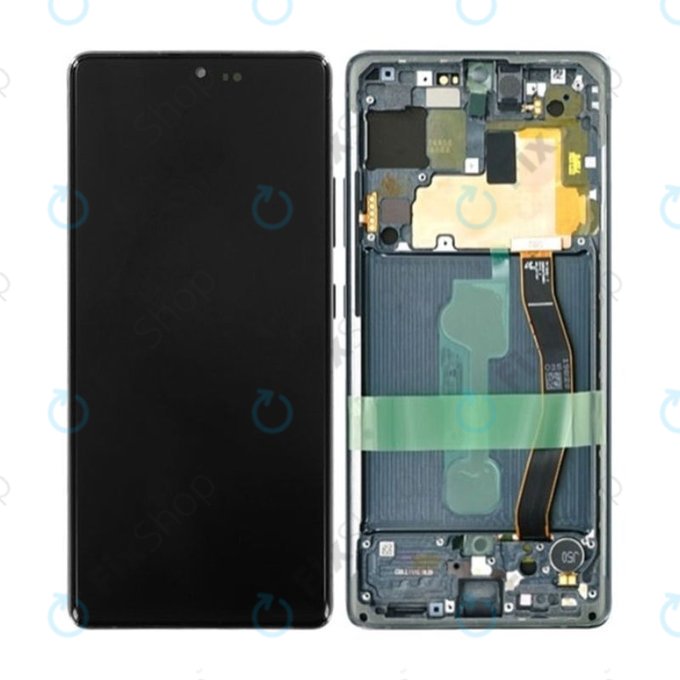 Samsung Galaxy S10 Lite G770F - Écran LCD + Écran tactile + Cadre (Prisme Noir) OLED