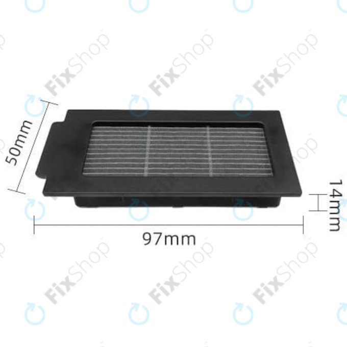 Filtre HEPA, 2 pièces pour Ecovacs Deebot T50 Omni, T50 Pro Omni, T50 Max, T50 Max Pro Omni