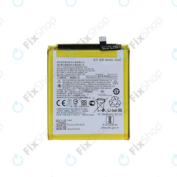 Motorola Moto G8 Play - Batterie KG40 4000mAh