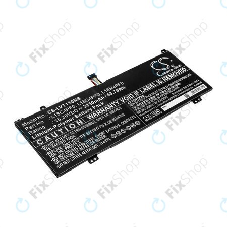 Batterie pour Lenovo ThinkBook 13s, 14s, 2850mAh, Li-Pol, 15.36V, L18C4PF0, HQ