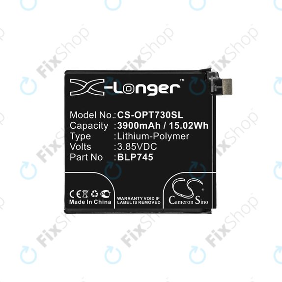 OnePlus 7T Pro - Batterie BLP745 3900mAh HQ