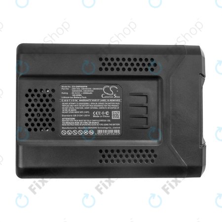 Batterie pour Greenworks Pro 80V, Cramer 82V, Stiga Combi, Stiga Multiclip, 2000mAh, Li-Ion, 80V, 2901302, HQ