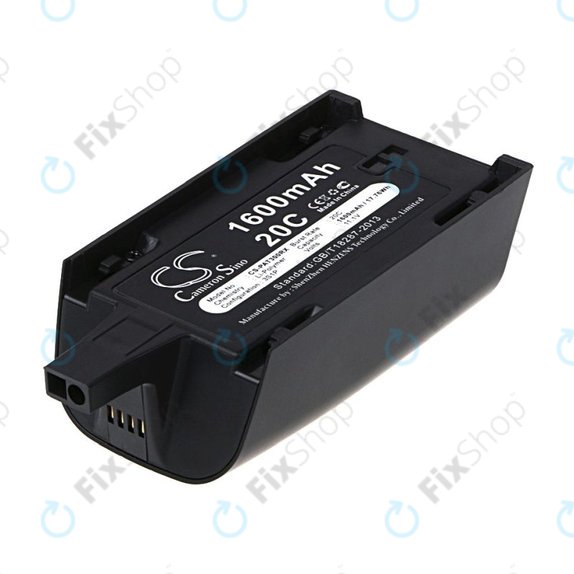 Batterie pour Parrot Bebop Drone 3.0, Mini Quadcopter, 1600mAh, Li-Pol, 11.1V, HQ