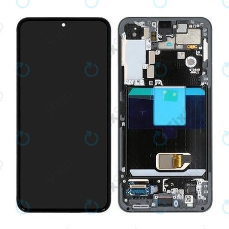 Samsung Galaxy S22 S901B - Écran LCD + Ecran Tactile + Cadre (Gris) - GH82-27520E, GH82-27521E Genuine Service Pack