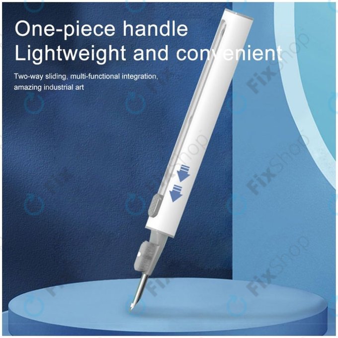 Stylo nettoyant pour le nettoyage des téléphones et des écouteurs (blanc)