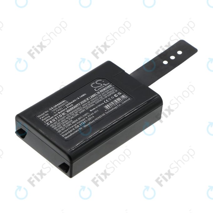 Batterie pour Unitech HT680, 2200mAh, Li-Ion, 3.7V, 1400-900005G, HQ