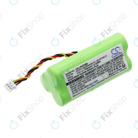 Batterie pour Symbol DS6878, LS4278, 700mAh, Ni-MH, 3.6V, BTRY-LS42RAAOE-01, HQ