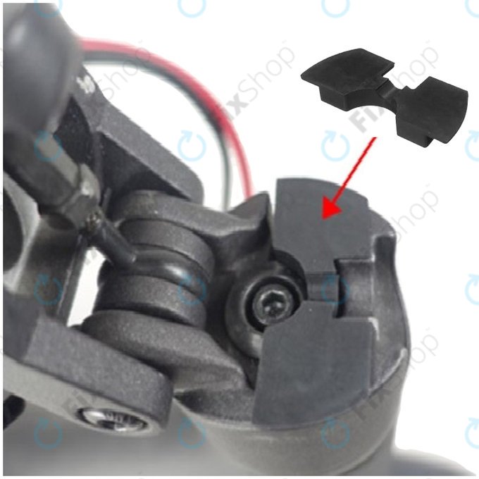 Xiaomi Mi Electric Scooter 1S, 2 M365, Essential, Pro, Pro 2 - Amortisseurs de Vibration (Black) - 3pcs