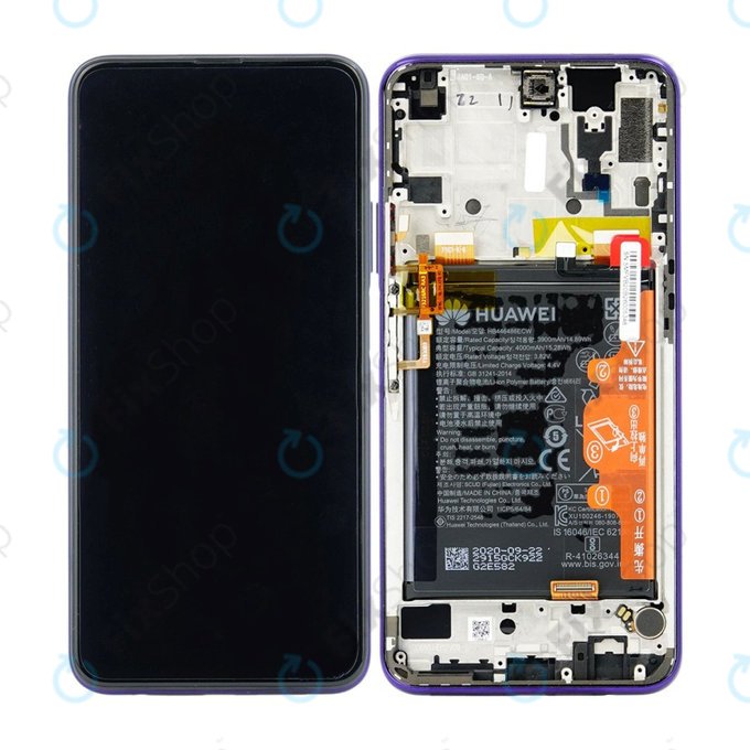 Huawei Honor 9X Pro - Écran LCD + Écran Tactile + Cadre + Batterie (Phantom Purple) - 02353AKK