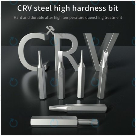 Kingsdun - Jeu de tournevis professionnels pour iPhone 117 en 1