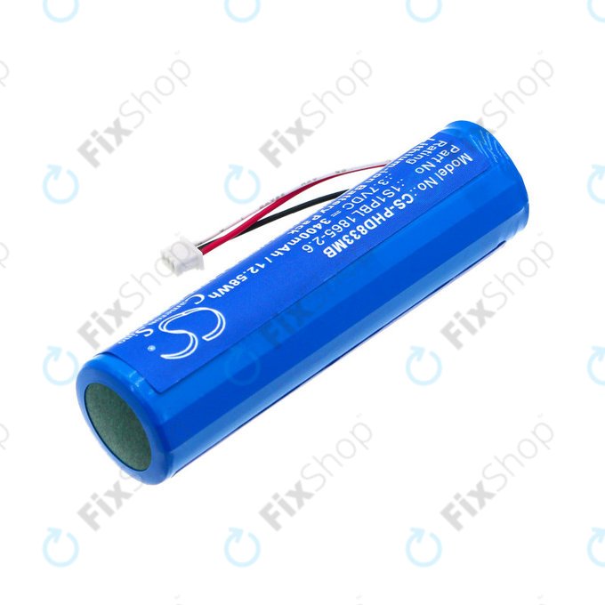Batterie pour Philips Avent SCD833, Avent SCD835, Avent SCD841, Avent SCD831, 3400mAh, Li-ion, 3.7V, 1S1PBL1865-2.6, HQ