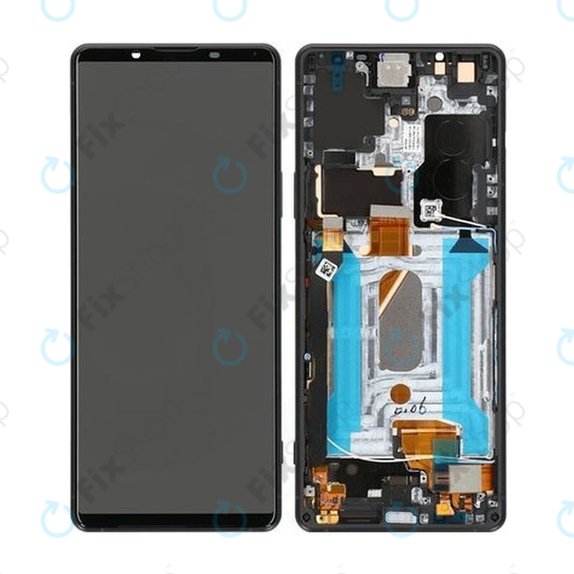 Sony Xperia 1 III - Écran LCD + Écran Tactile (Noir) - A5032173A Genuine Service Pack