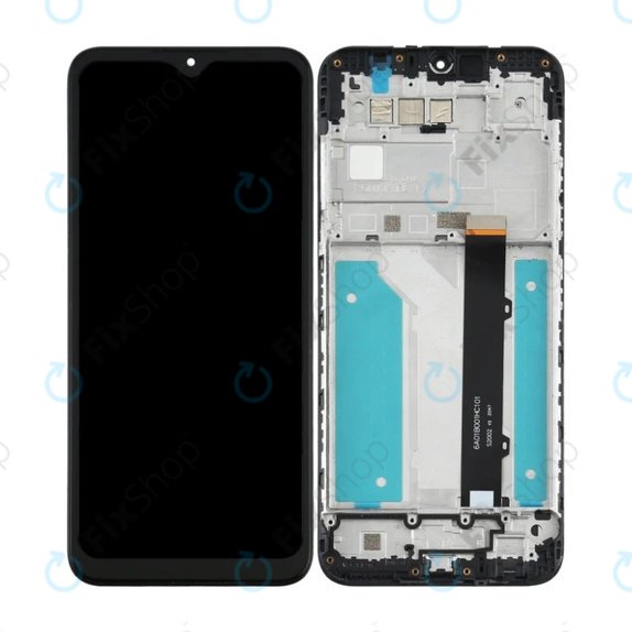 LG K41S - Écran LCD + Ecran Tactile + Cadre (Black) TFT