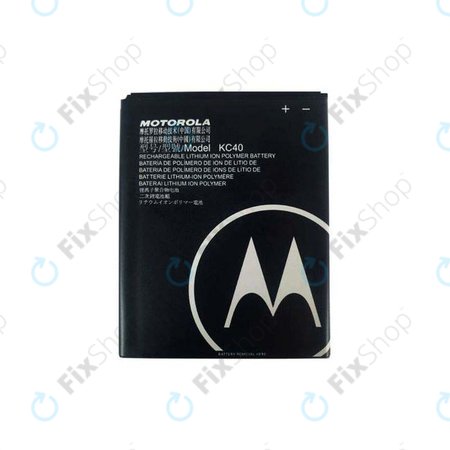 Motorola Moto E6 Plus, E6s - Batterie KC40 3000mAh - SB18C53772 Genuine Service Pack
