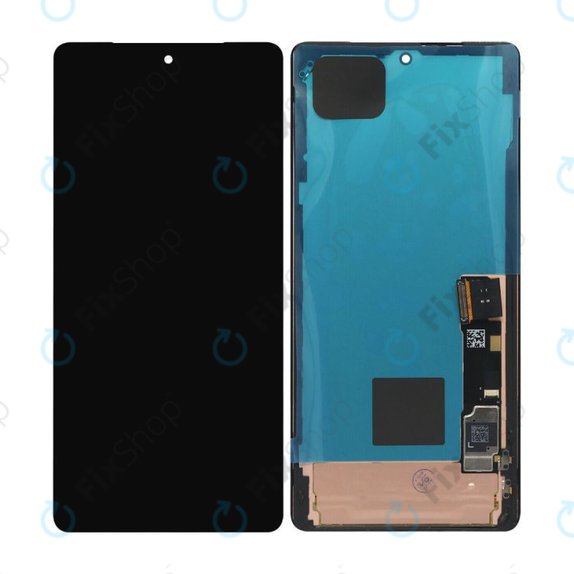 Google Pixel 7 Pro GP4BC GE2AE - Écran LCD + Écran Tactile + Cadre (Noir) OLED