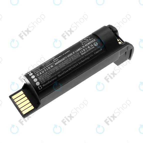 Batterie pour Zebra CR2278, DS22, 2600mAh, Li-Ion, 3.7V, BT-000317-01, HQ