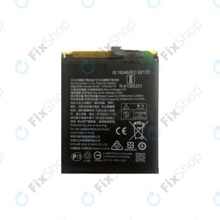 Nokia 8.1 (Nokia X7) - Batterie 20PNX0W0004, HE362, HE363 3500mAh