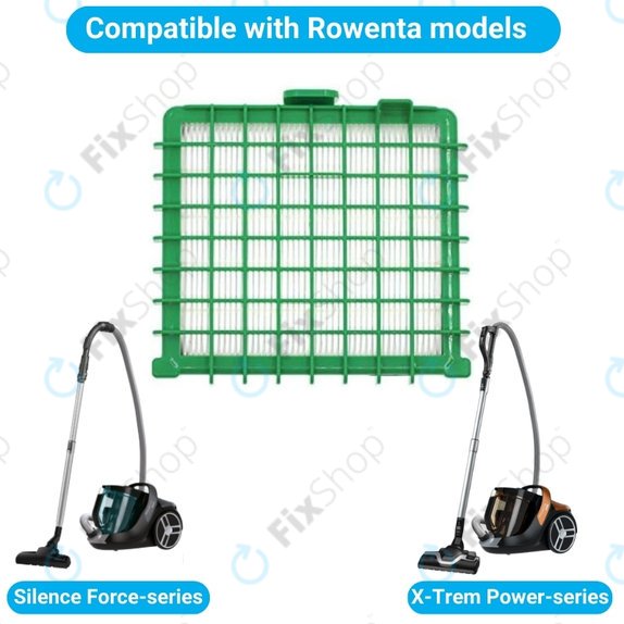 Filtre HEPA, 2 pièces pour Rowenta Silence Force, X-Trem