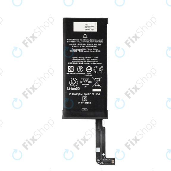 Google Pixel 4a 4G - Batterie G025J-B 3140mAh