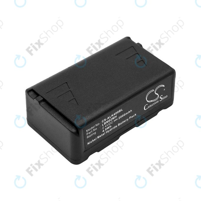 Batterie pour Autec LK4, 6, 8, 2000mAh, Ni-MH, 2.4V, LBM02MH, HQ