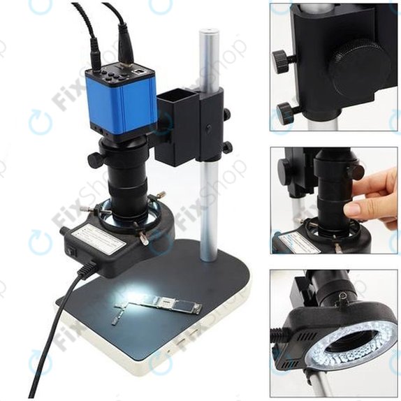 Microscope FX595 - Caméra VGA, HDMI