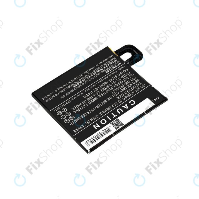 Batterie pour Google Pixel 2 G011A, 2700mAh, Li-Pol, 3.85 V, G011A-B, HQ