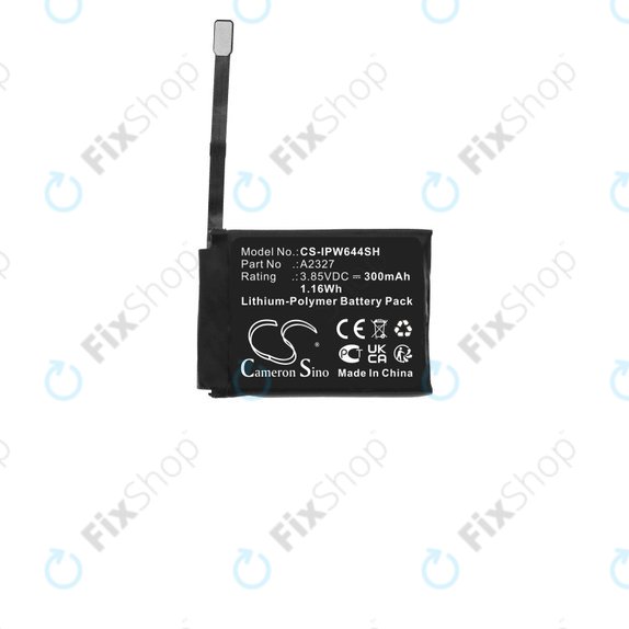 Apple Watch Series 6 44mm - Batterie A2327 300mAh HQ