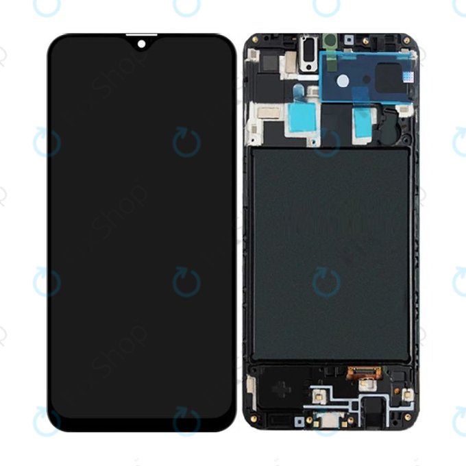 Samsung Galaxy A20 A205F - Écran LCD + Écran tactile + Cadre OLED