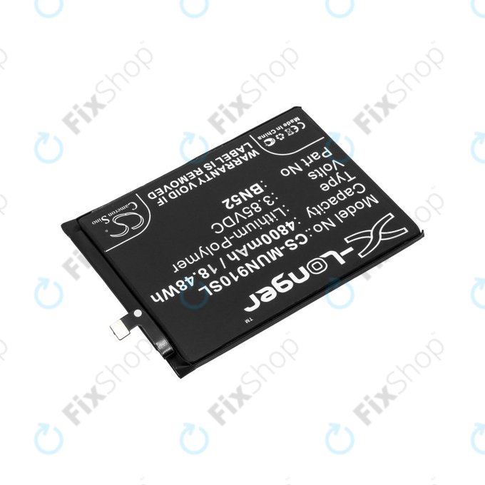 Xiaomi Redmi Note 9 Pro - Batterie BN52 4800mAh HQ