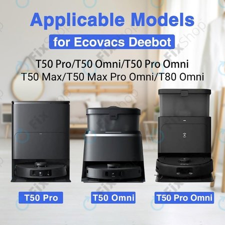 Ecovacs Deebot T50 Omni, T50 Pro Omni, T50 Max, T50 Max Pro Omni, T80 Omni - Rouleau de brosse