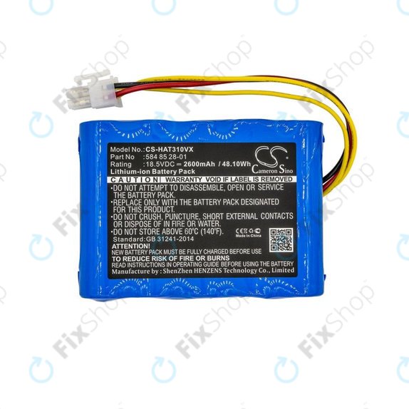 Gardena série R100Li, Husqvarna 300, série 400 - Batterie 584 85 28-01 2600mAh HQ