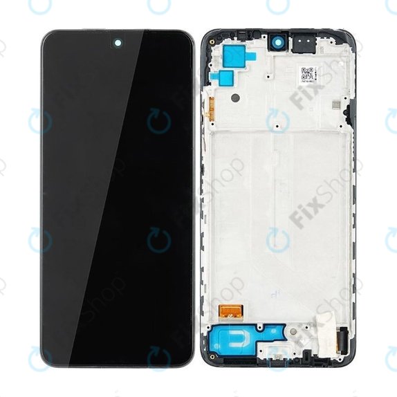 Xiaomi Redmi Note 10 - Écran LCD + Ecran Tactile + Cadre (Onyx Gray) - 5600020K7A00 Genuine Service Pack