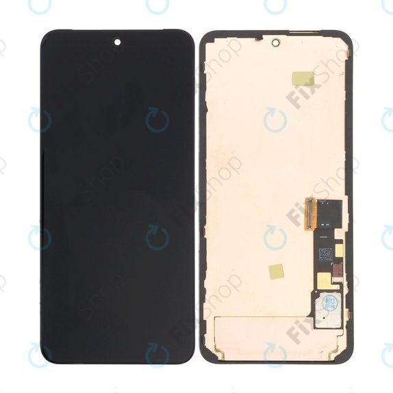 Google Pixel 8 GKWS6, G9BQD - Écran LCD + Ecran Tactile + Cadre (Black) OLED