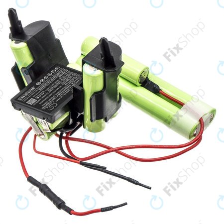 Batterie pour Electrolux ErgoRapido ZB3004, ZB3005, ZB3006, AEG AG3004, AG3005, AG3006, 1500mAh, Ni-MH, 14.4V, 2199035029, HQ
