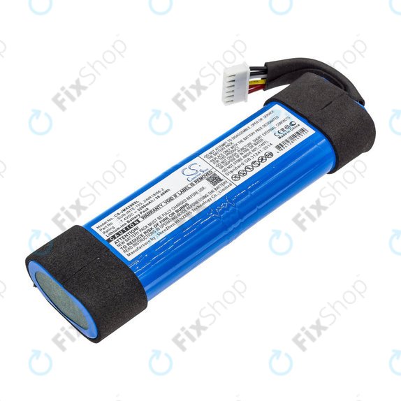 Batterie pour JBL Xtreme 2, 5200mAh, Li-ion, 7.4V, SUN-INTE-103, HQ