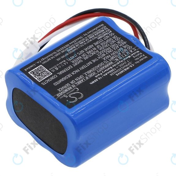 iRobot Braava 2000, 300, 380, 380T, 381, 390, Mint 5200, Mint Plus 5200, Proscenic JOJO Professional - Batterie GPRHC202N026, 4409709, W206001001399 1500mAh HQ