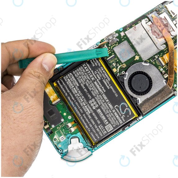 Batterie pour Nintendo Switch Lite, 3200mAh, Li-Pol, 3.8 V, HDH-A-BPHAT-C0, HQ