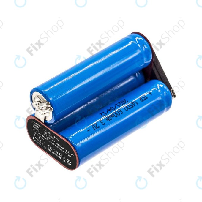 Batterie pour Ermila Bellina, Moser Chrom Style Pro 1871, 1800mAh, LiFePO4, 3.2V, 1871-0071, HQ