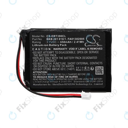 Batterie pour Ascom, Avaya, Ericsson, Telstra, 650mAh, Li-Ion, 3.7V, FA01302005, HQ