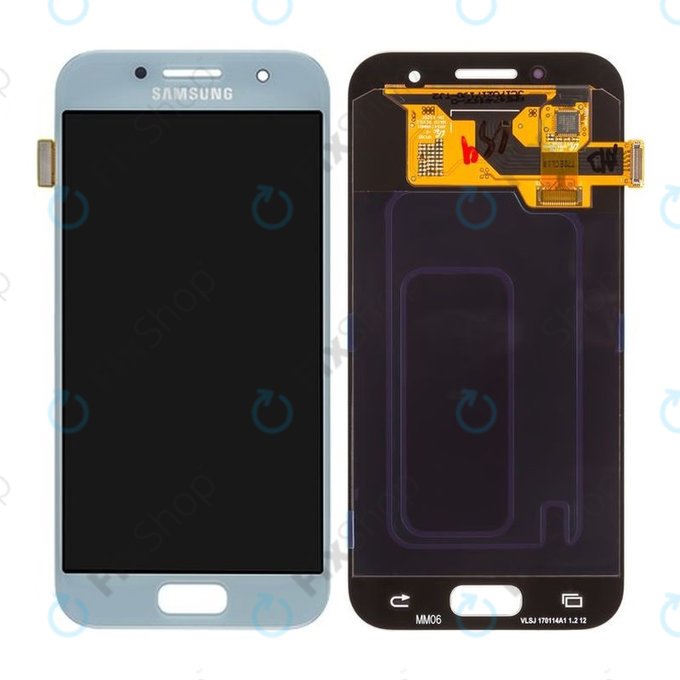 Samsung Galaxy A3 A320F (2017) - Écran LCD + Écran Tactile (Brume Bleue) - GH97-19732C, GH97-19753C Genuine Service Pack