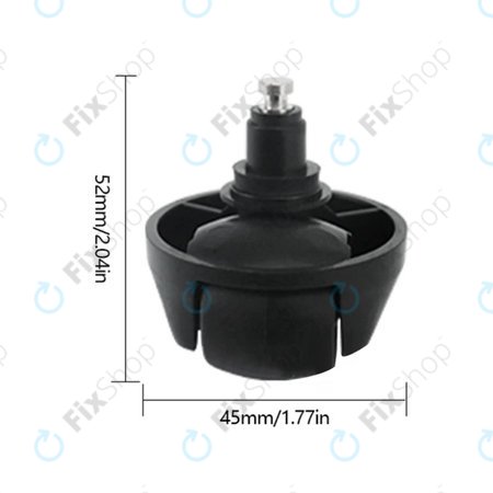 Xiaomi Dreame L10 Pro, L10 Ultra, X-series - Roue avant (Noir )