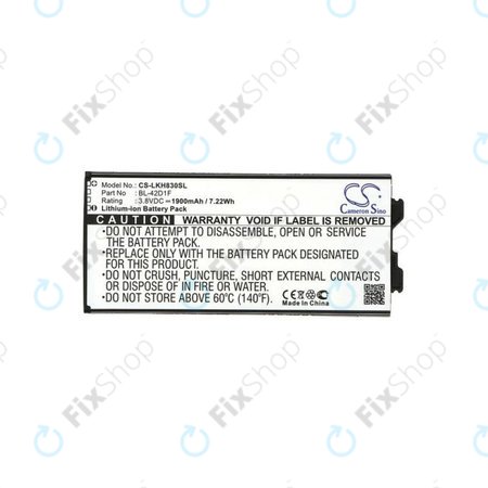 LG G5 H850 - Batterie BL-42D1F 1900mAh HQ