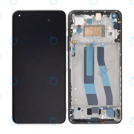 Xiaomi 11 Lite 5G NE 2109119DG 2107119DC - Écran LCD + Écran Tactile + Cadre (Noir Truffe) OLED
