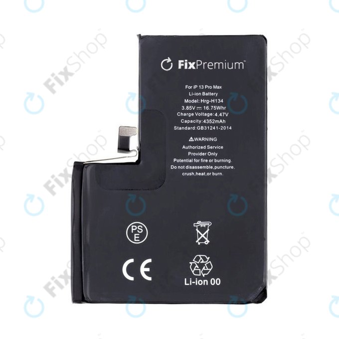 Apple iPhone 13 Pro Max - Batterie A2653 4352mAh FixPremium