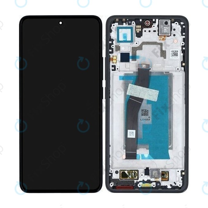 Xiaomi 14T - Écran LCD + Ecran Tactile + Cadre (Titan Black) - 5600030N12A00 Genuine Service Pack