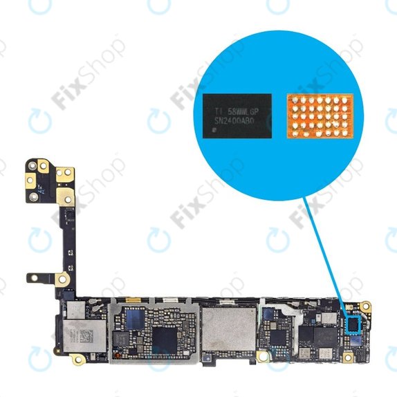 Apple iPhone 6S, 6S Plus - Circuit intégré de contrôle de charge USB SN2400 35 broches