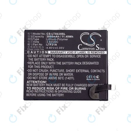 Batterie pour LeEco Le 2, LeTV X-series, 3000mAh, Li-Pol, 3.83V, LTF21A, HQ