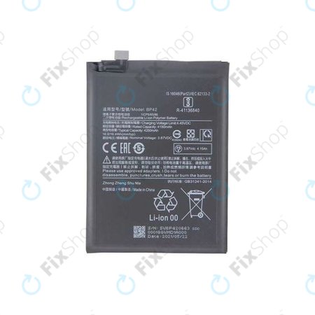Xiaomi Mi 11 Lite 4G, Mi 11 Lite 5G, 11 Lite 5G NE - Batterie BP42 4250mAh